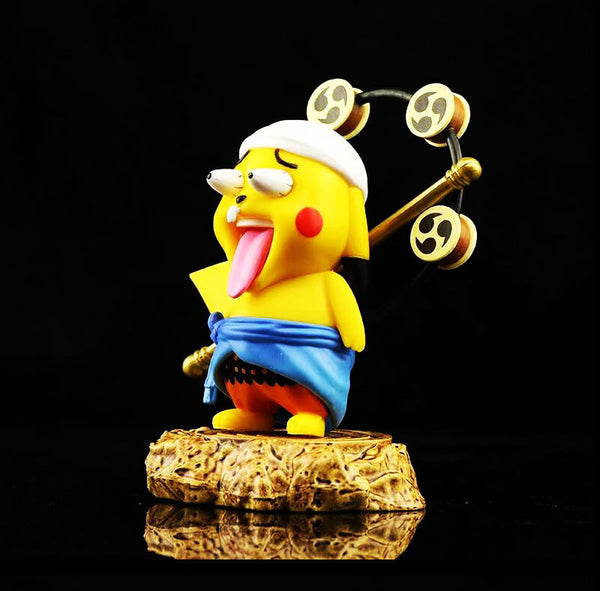 Pokemon X One Piece Pikachu Cosplay Figure Linoos