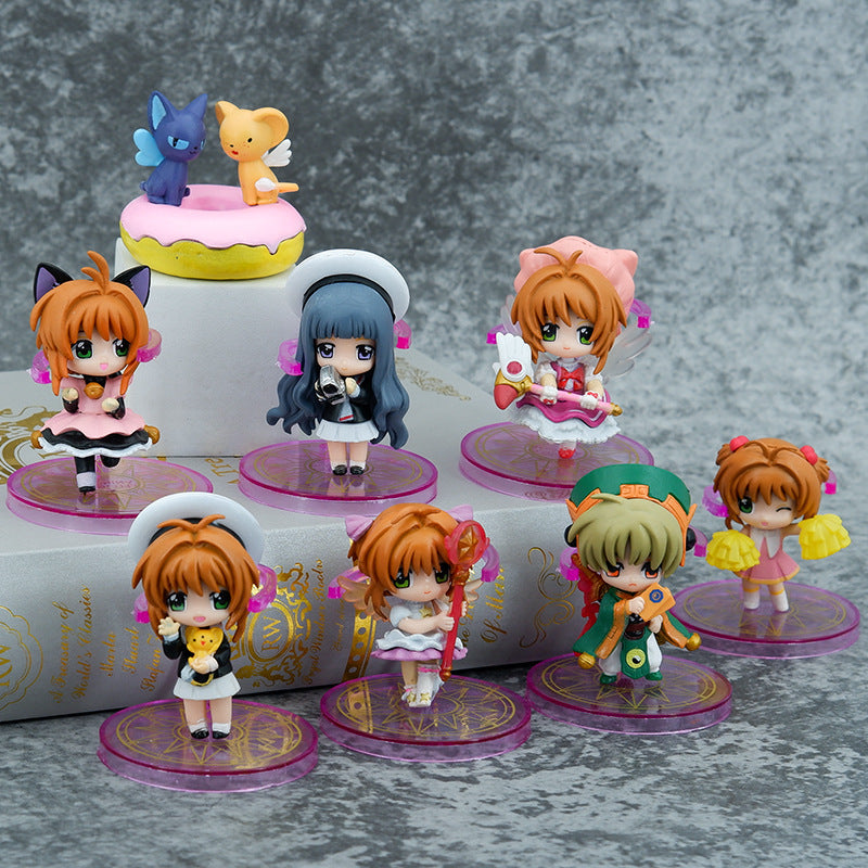 Cardcaptor Sakura Cute Figures 8pcs