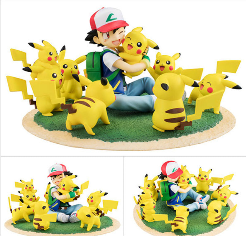 Pokemon Ash & Pikachu Figures