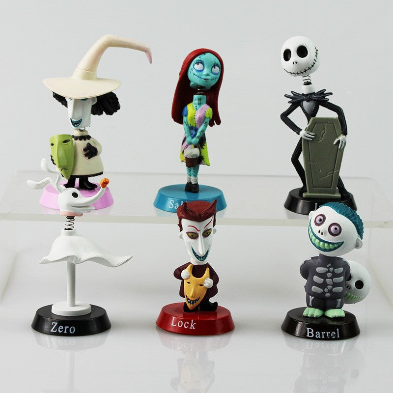 The Nightmare Before Christmas Cute Figures 6pcs