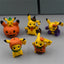 Pokemon Pumpkin Pikachu Cute Figures 5pcs