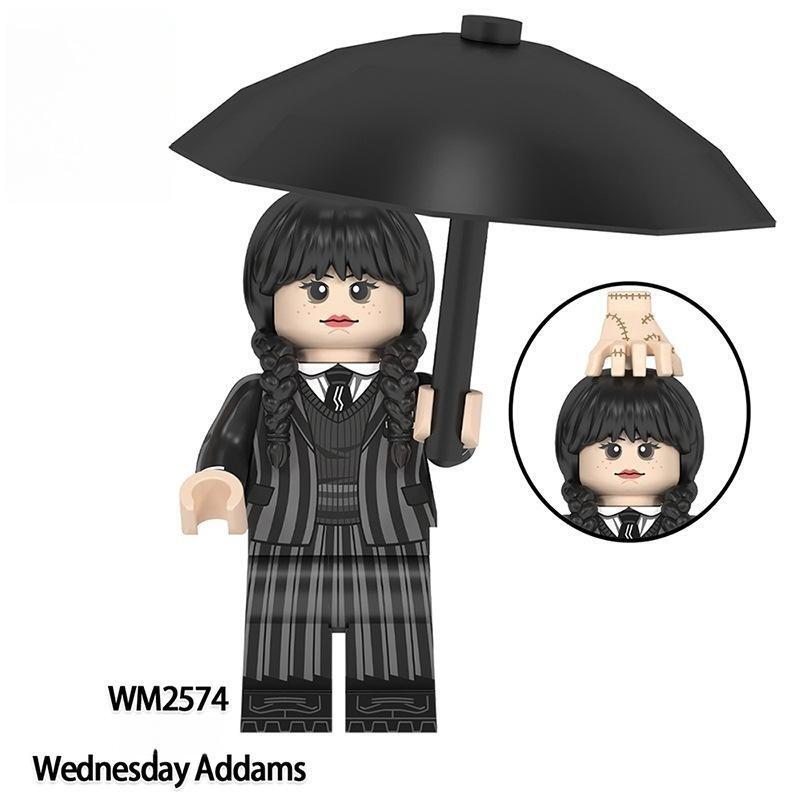 Felt Figurine: Wednesday Adams