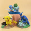Pokemon Battle Scene Figures 3pcs