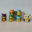 Pokemon Pikachu Cosplay Figures 6pcs