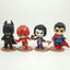 Justice League & Joker Cute Ornament 4pcs