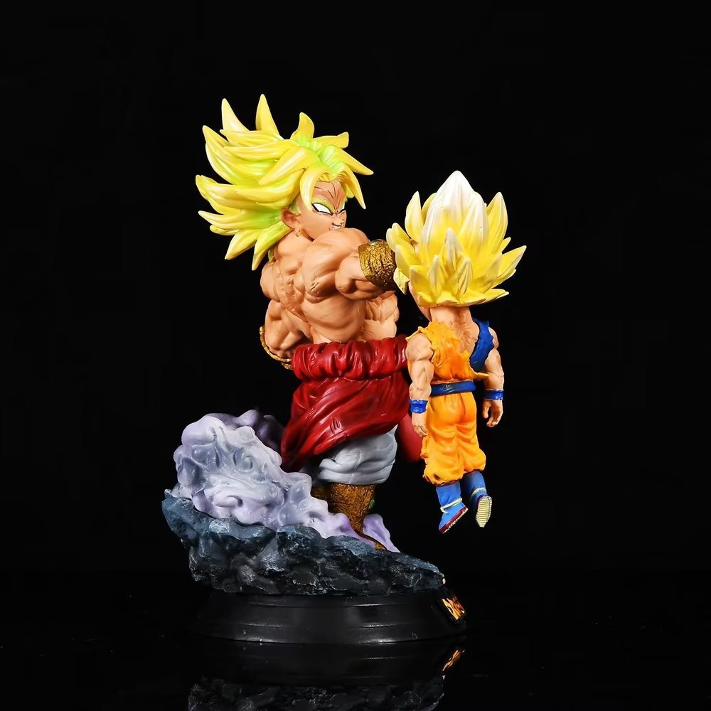 Dragon Ball Z Broly VS Goku Figures