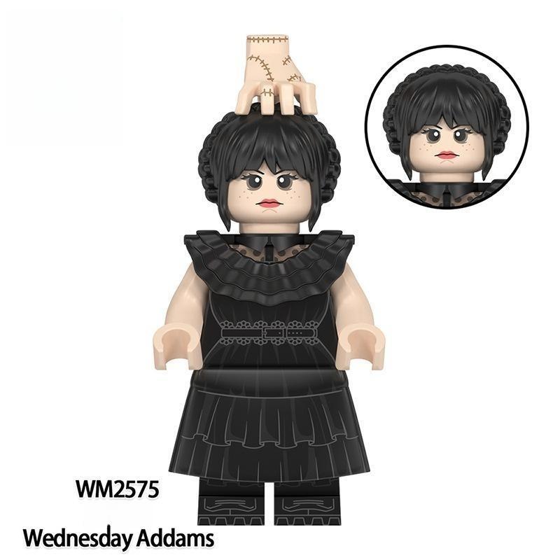 Wednesday Addams Figures Building Blocks