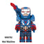 2024 New Superhero War Machine Figure Building Blocks