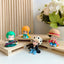 One Piece Sitting Position Cute Ornaments 10pcs