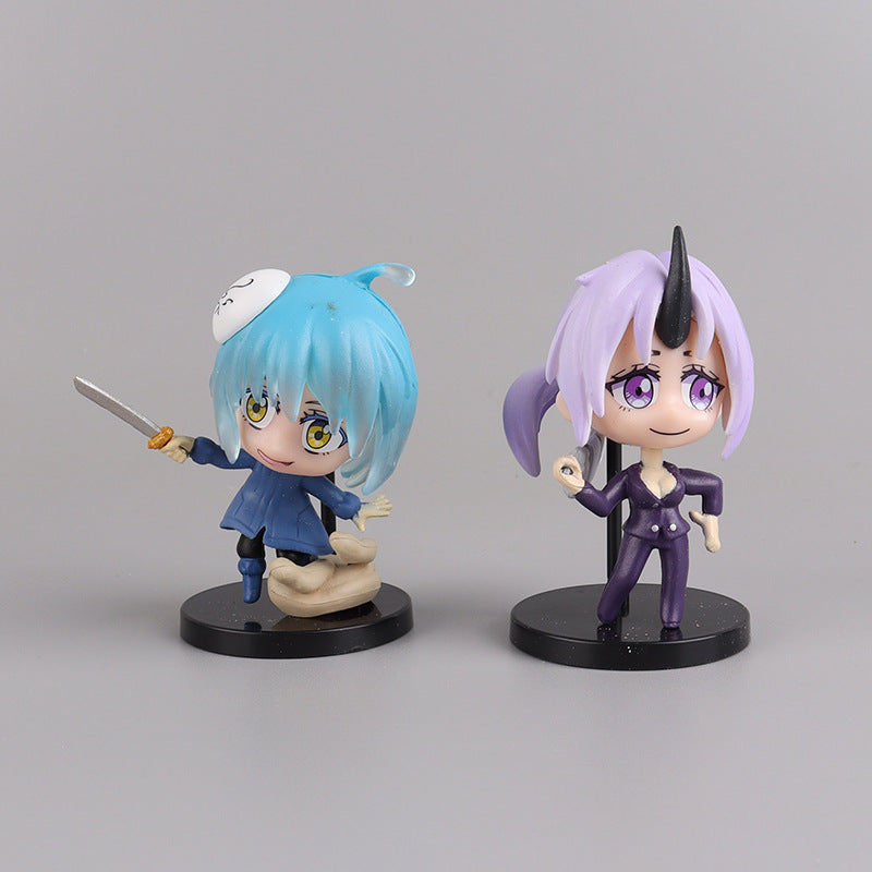 That Time I Got Reincarnated as a Slime Cute Figures 6pcs