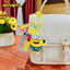 The Minions Summer Time Cute Keychain