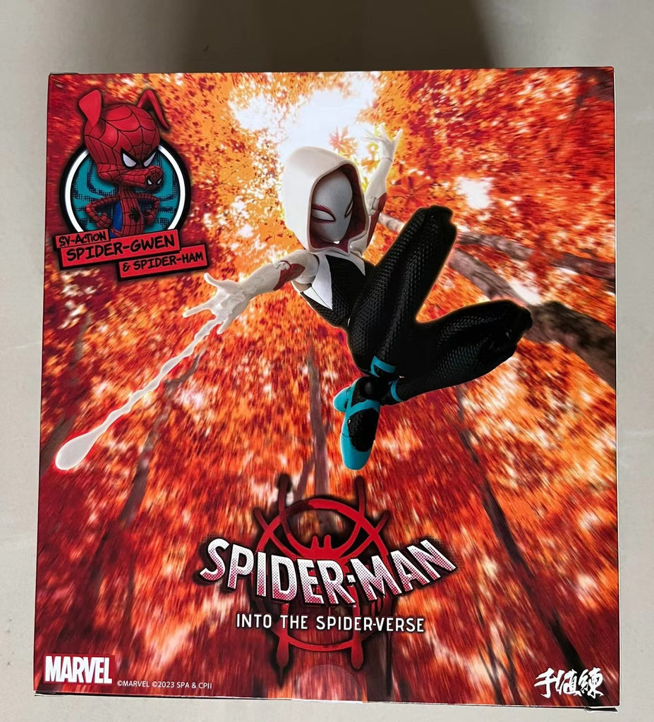 Superhero Spider-Man Into The Spider-Verse Gwen Action Figures