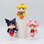 Sailor Moon X Sanrio Cute Ornament 6pcs