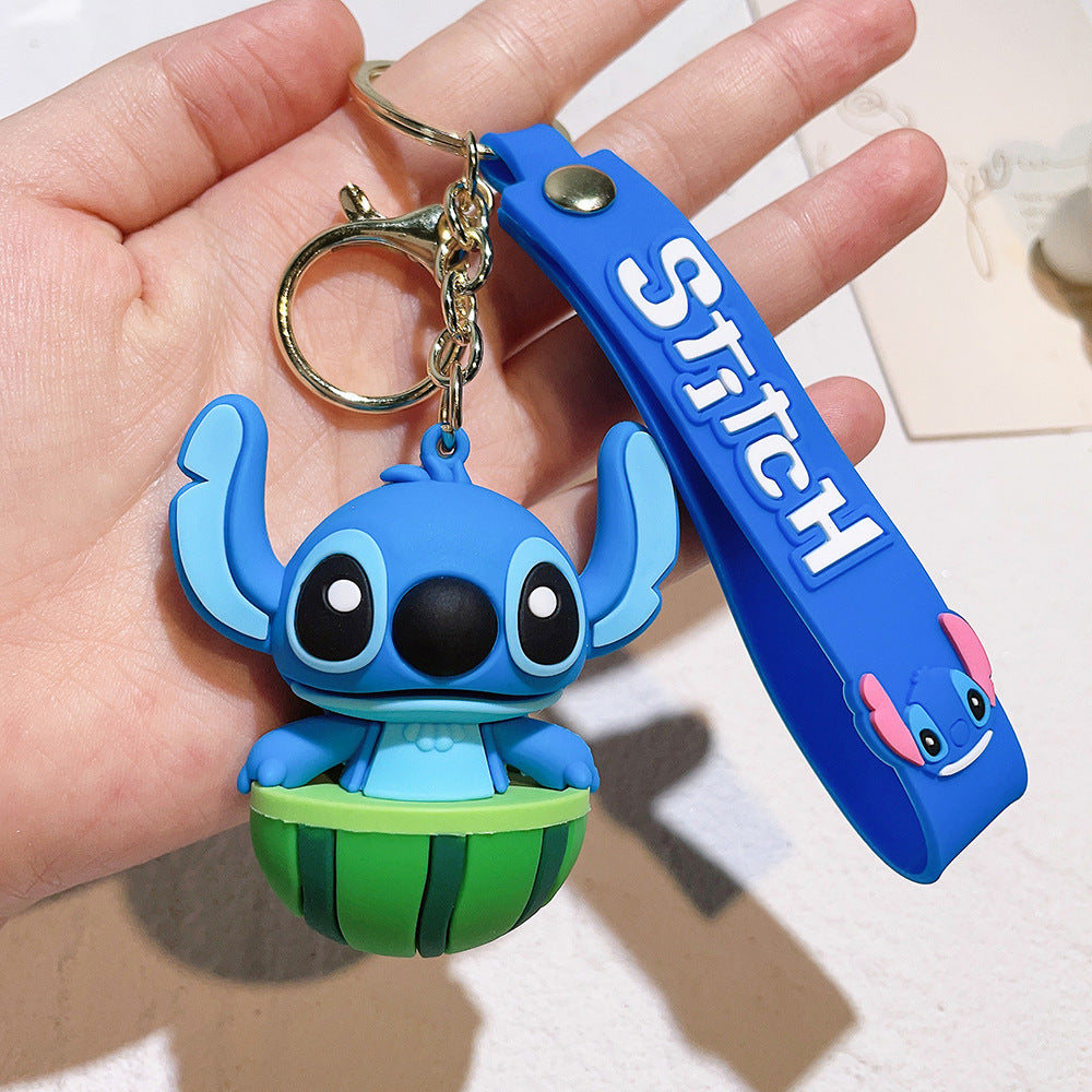 3D Cute lilo keychain cute stitch keychain cartoon
