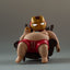 Superhero Iron Man Cute Figure