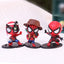 Superhero Spider-Man Cute Ornament 3pcs