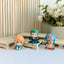 One Piece Sitting Position Cute Ornaments 10pcs