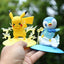 Pokemon Skill Scene Cute Ornament 4pcs