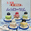 Blue Lock Cake Cute Ornament 5pcs