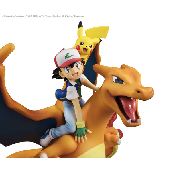 Pokemon Ash's Charizard Anniversary Figures