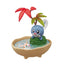 Pokemon Potted Plant Cute Ornament 6pcs