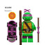 2024 New Teenage Mutant Ninja Turtles Figure Building Blocks