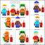 2025 New South Park Figure Building Blocks