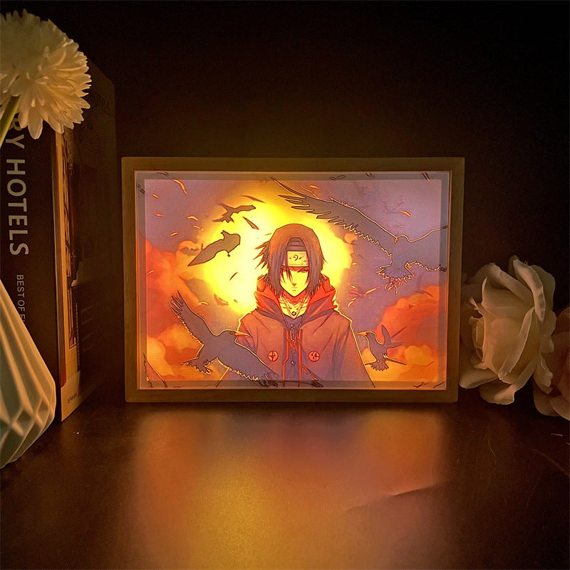 Anime Naruto Memorial Light Painting