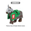 2025 New Middle Ages War Horse Figure Building Blocks