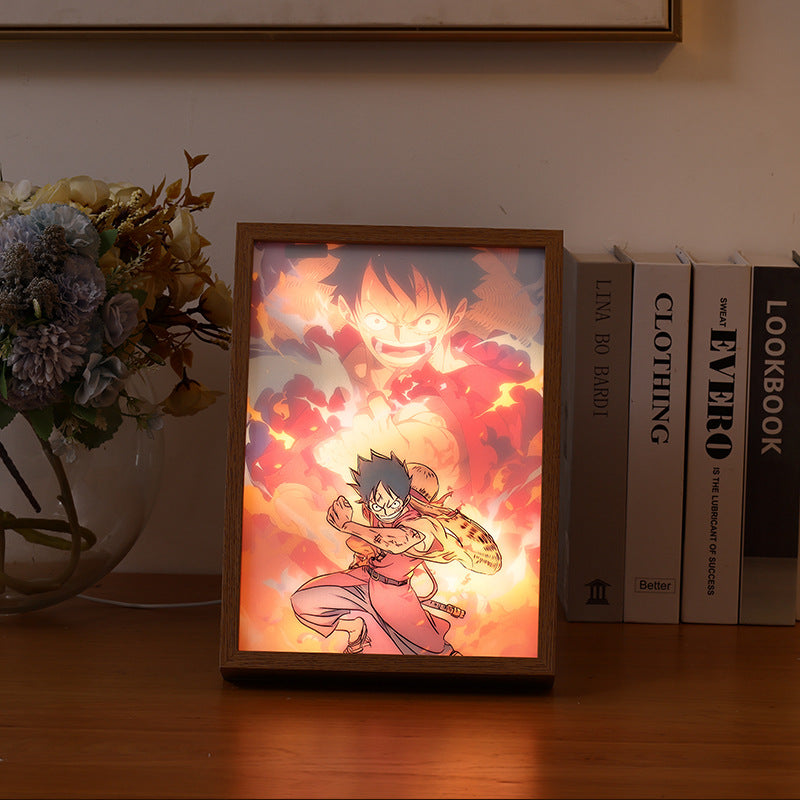 Anime ONE PIECE Memorial Light Painting