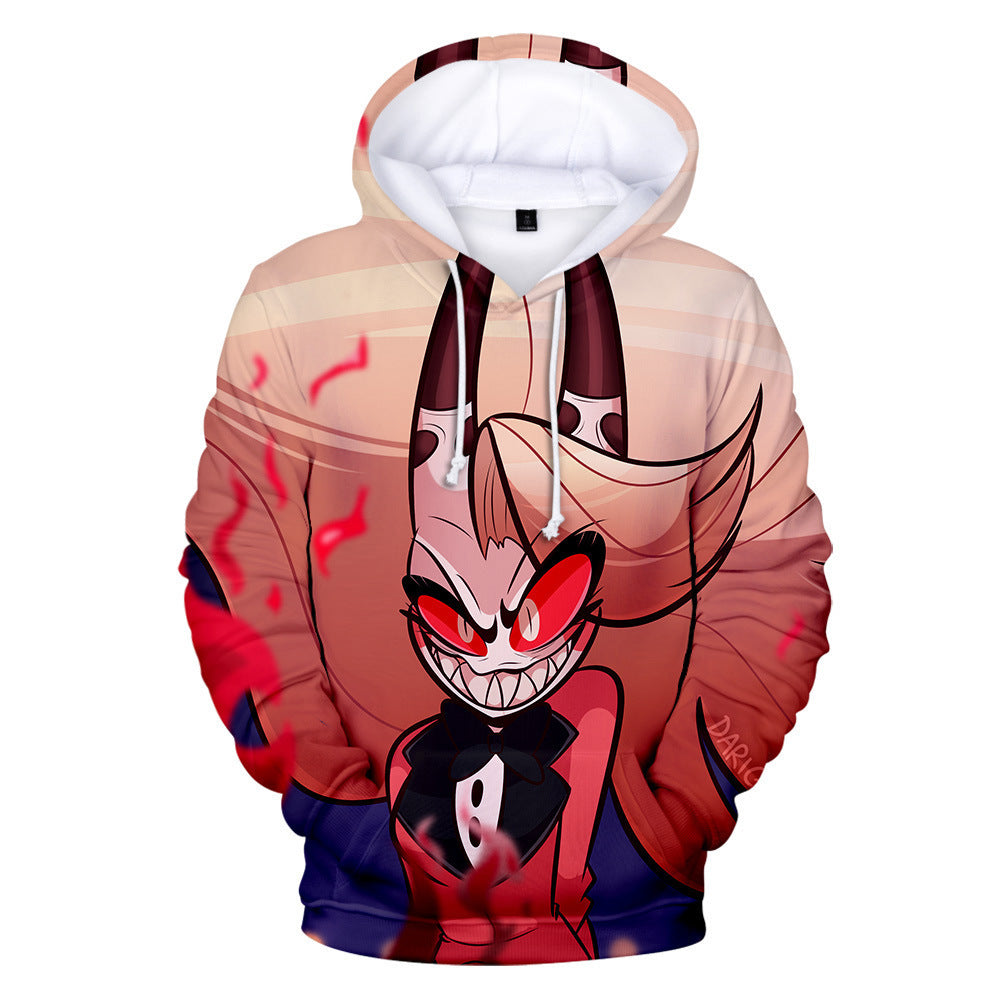 Hazbin Hotel 3D Printed Hoodie – Linoos