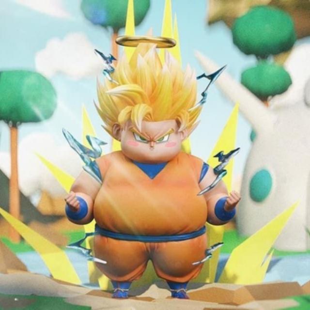 Dragon Ball Cute Fat Figures