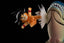 Dragon Ball Childhood Son Goku VS Fish Figure