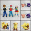 Pokemon Green Pokemon Trainer Figures 6pcs