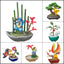 Pokemon Potted Plant Cute Ornament 6pcs