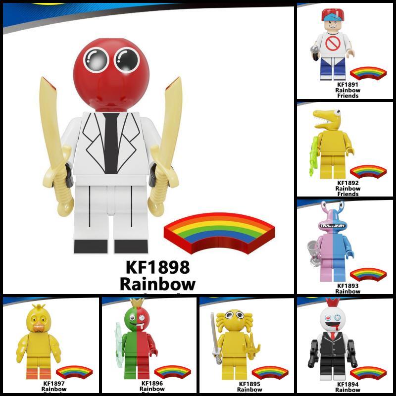 8pcs Roblox Rainbow Friends Building Blocks Toy Figures Kids Gifts