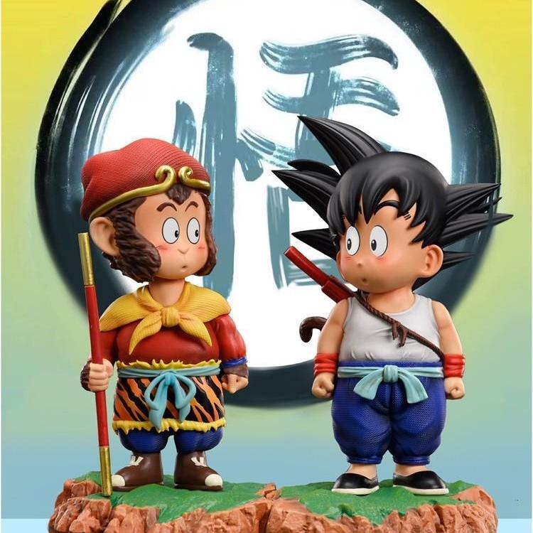 Dragon Ball Goku & Goku(Monkey) Cute Figures