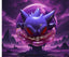 2025 New Pokemon Peeping Gengar Cute Refrigerator Magnet