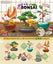 Pokemon Potted Plant Cute Ornament 6pcs