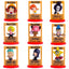 ONE PIECE Cute Version Of The Wanted Notice Figure 9pcs
