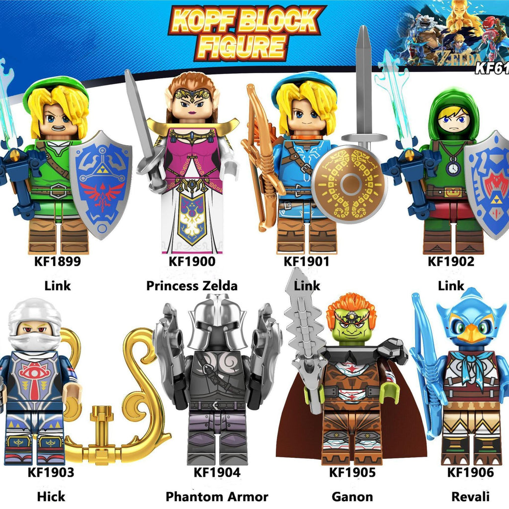 The Legend Of Zelda Figure Building Blocks
