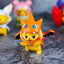 Pokemon Pikachu Cos Super Cute Ornaments 7pcs