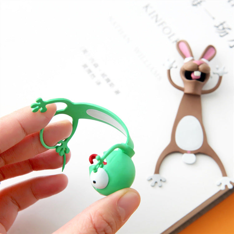 Creative 3D Animal Bookmark