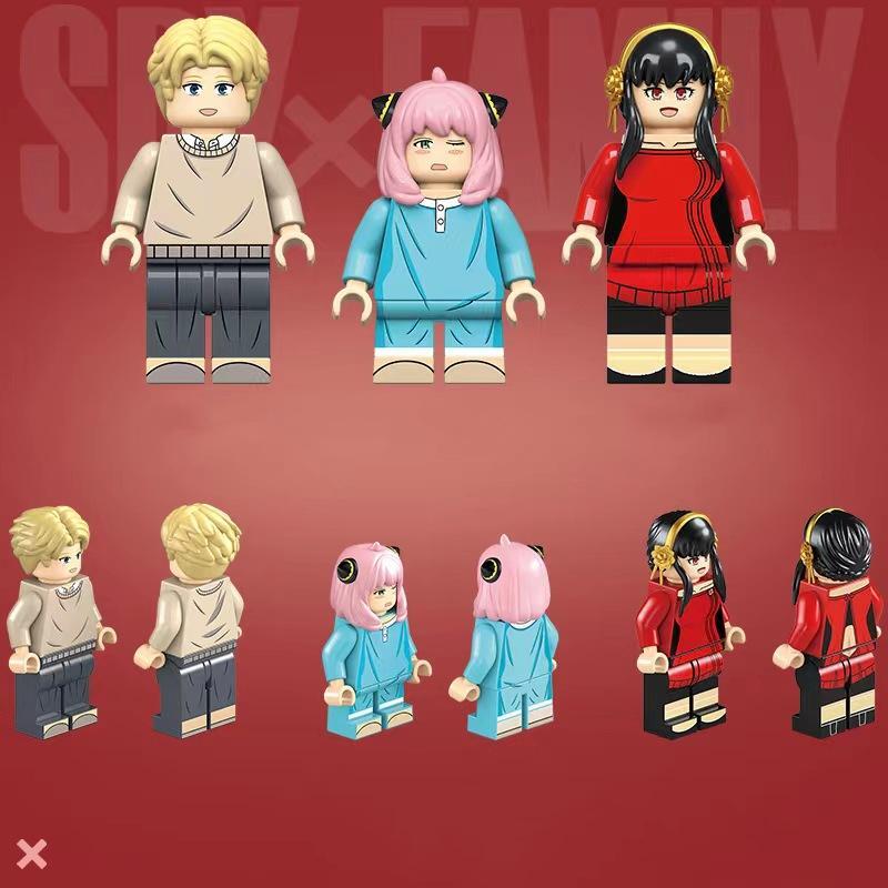 Anime SPY × FAMILY Anya's Home 6 In 1 Building Blocks