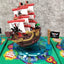ONE PIECE Pirate Ship Ornaments 6pcs