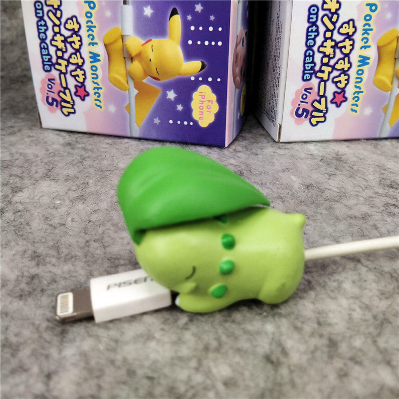 Pokemon Super Cute Data Cable Protector 6pcs