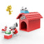 Linoos Peanuts Snoopy Christmas House Building Blocks Ln8057