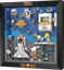 Linoos Peanuts Snoopy Space Traveler Anniversary Photo Frame Building Block