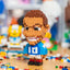 2022 World Cup  Soccer Stars Micro-Particle Building Blocks