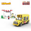 Linoos Peanuts School Bus Bricks Set LN8006 Snoopy Building Block